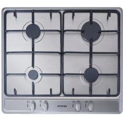 Stoves SGH600E 60cm 4 Burner Gas Hob in Stainless Steel